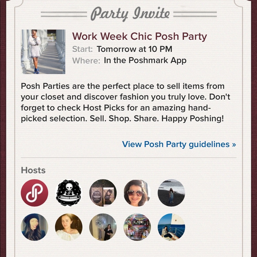 I’m hosting my 3rd party! 🎉